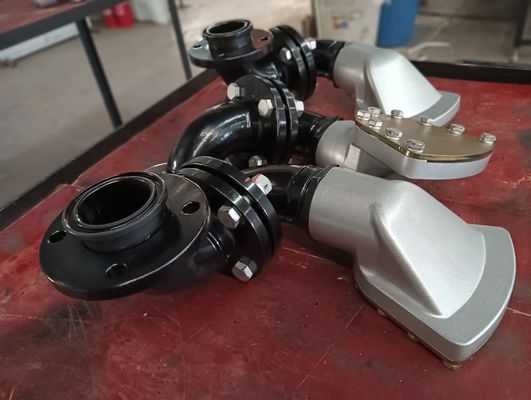Black Stainless Steel Water Truck Spray Nozzle High Strength Water Truck Fittings