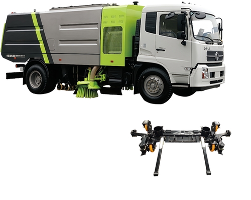 Tailored Sweeper Truck Parts Suction Nozzle System For Municipal Sweeper Vehicles