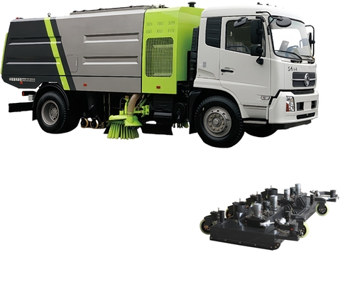 Customized Street Sweeper Parts Deep Cleaning Nozzle For Heavy Duty Street Sweeper