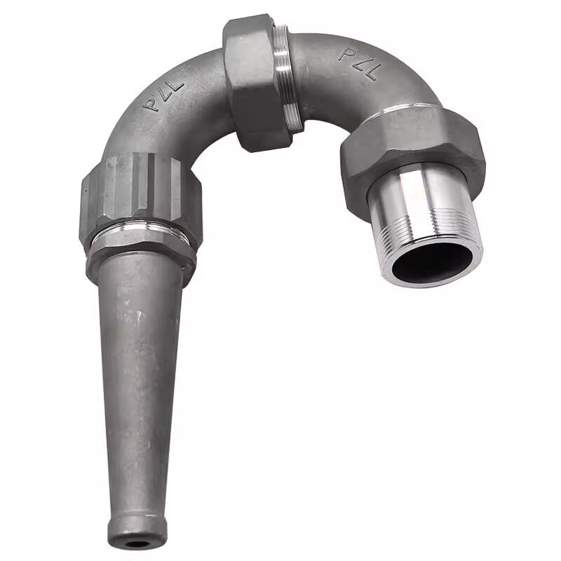 Three Cornered Water Truck Fan Spray Heads Fireproof Anti Clogging Structure