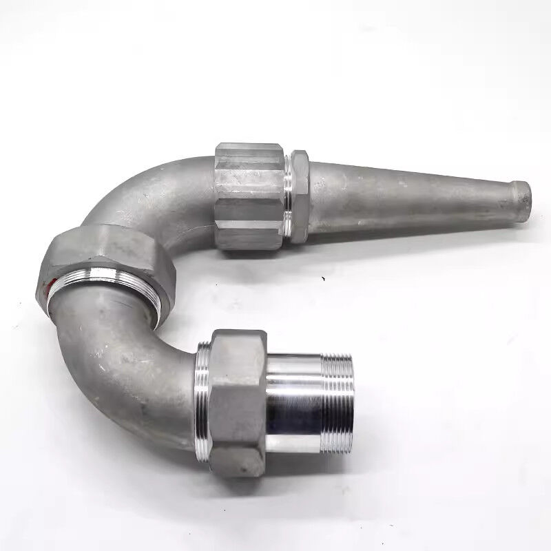 Three Cornered Water Truck Fan Spray Heads Fireproof Anti Clogging Structure