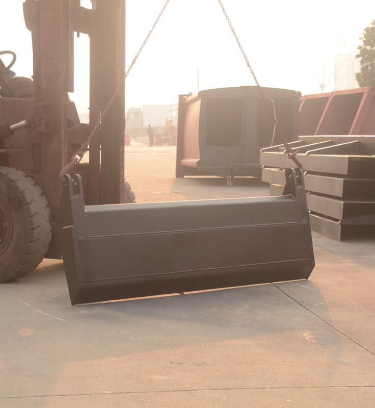 Sturdy Garbage Compactor Truck Scraper Assembly Corrosion Proof Garbage Truck Components