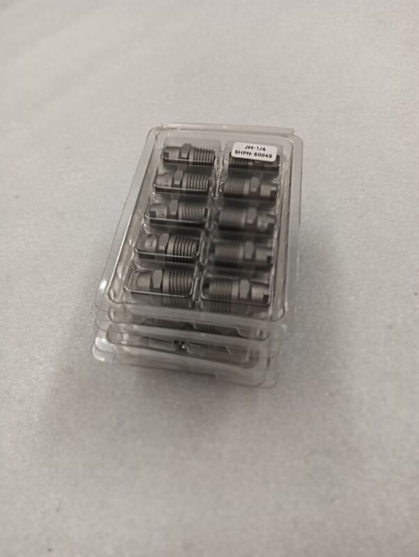 Sanitation Cleaning Vehicles High Pressure Nozzle Corrosion Resistant Road Sweeper Nozzle