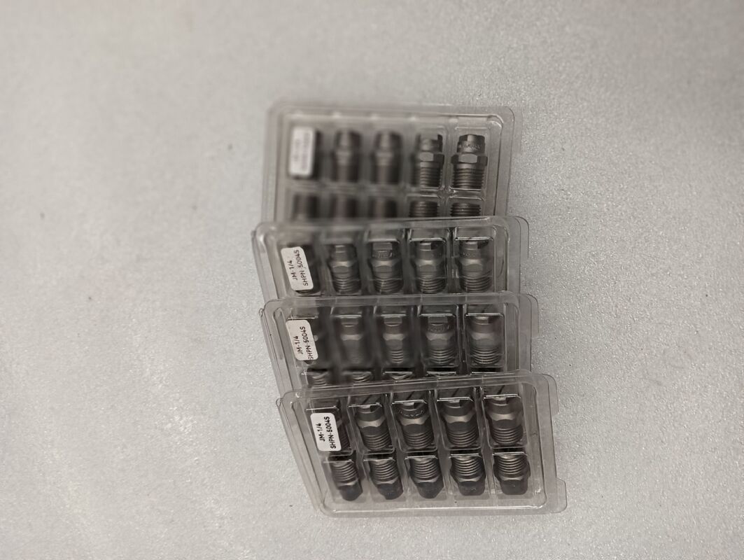 Sanitation Cleaning Vehicles High Pressure Nozzle Corrosion Resistant Road Sweeper Nozzle