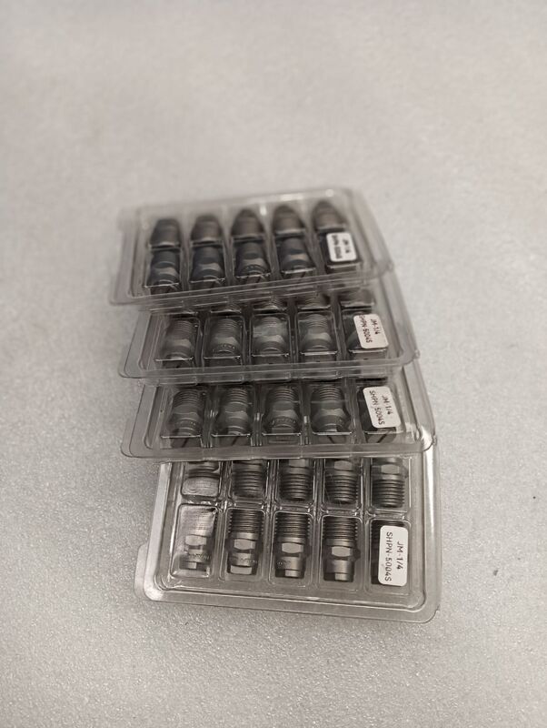 Sanitation Cleaning Vehicles High Pressure Nozzle Corrosion Resistant Road Sweeper Nozzle