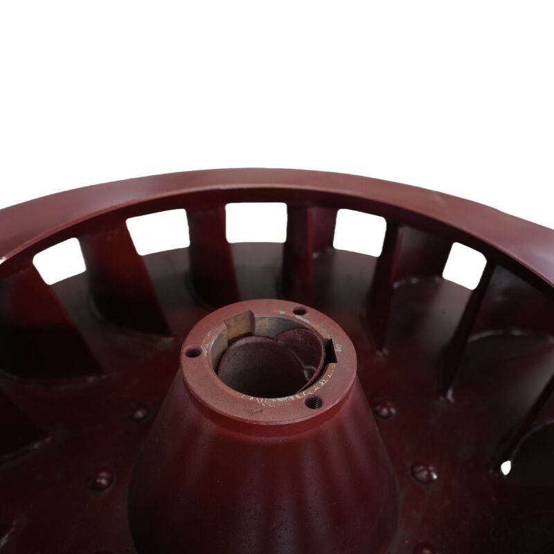 High-Strength Red Centrifugal Fan Impeller (Garbage Suction Special)， Industrial-Grade Corrosion-Resistant Red Steel Impeller, Fan Auxiliary Blowing & Debris-Suction Component