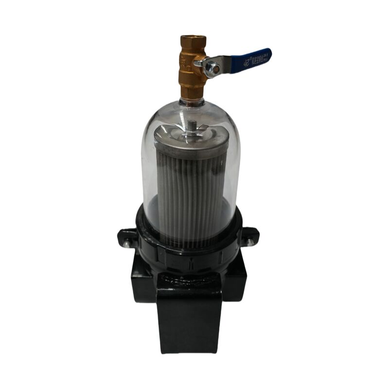 High - Precision Transparent Window Water Filter Assembly, Sanitation & Sweeper Truck - Specific, Stainless Steel Filter Element, Black Shell, High - Efficiency Water Purification, Durable