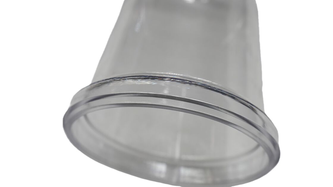 Sanitation & Sweeper-Scrubber Truck Clip-on Water Filter Cup, Clear Plastic, Leak-Proof, Water Filter Cartridge Protection, Durable, High-Seal Accessory for Sprinkler & Sweeper Trucks