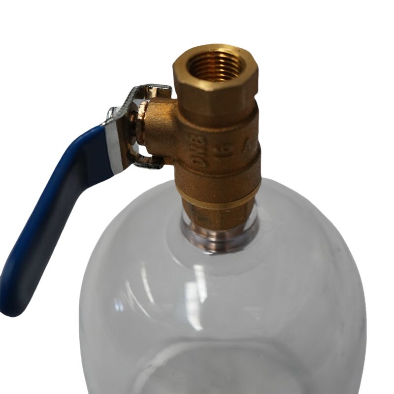 Transparent Water Filter Cup Assembly, Sanitation Truck Part, Sweeper-Scrubber Truck Accessory, Prevents Leakage, Protects Cartridge, With Waterproof Valve, Durable