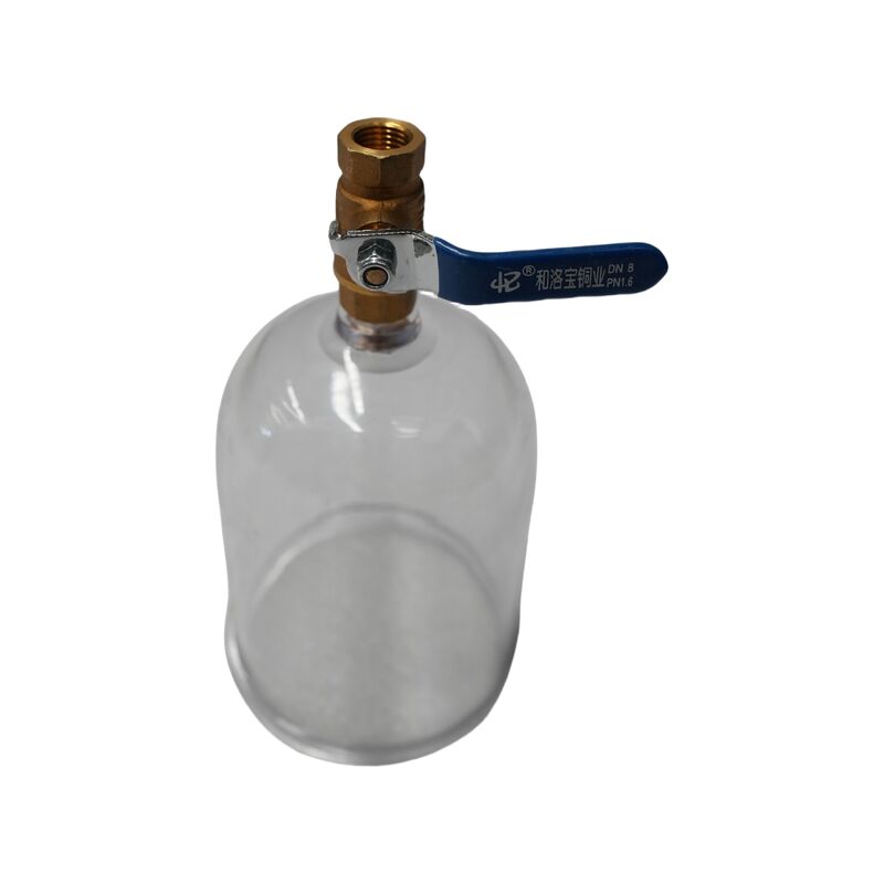 Transparent Water Filter Cup Assembly, Sanitation Truck Part, Sweeper-Scrubber Truck Accessory, Prevents Leakage, Protects Cartridge, With Waterproof Valve, Durable