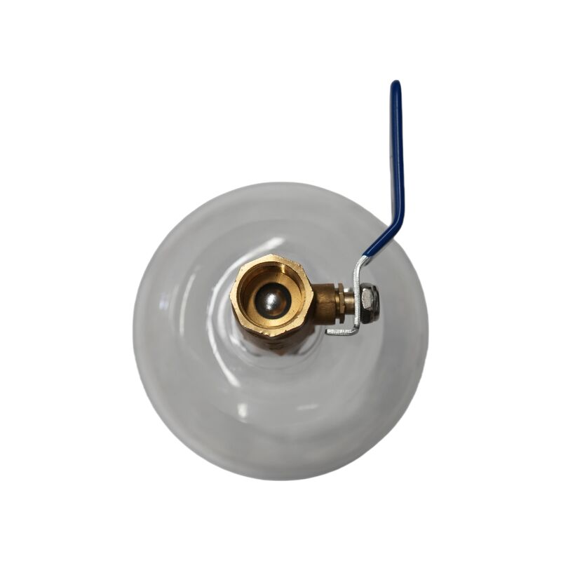 Water Filter Cup Assembly, sanitation & sweeper-scrubber accessory, for sweeper-scrubber filters, leak-proof, protects cartridge, with waterproof valve & brass ball valve, durable, easy install