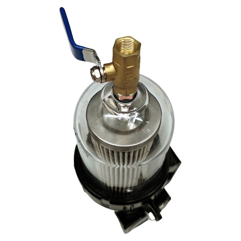 Professional Sanitation Truck Filter Assembly, Fits Sweeper/ Maintenance/ Sprinkler Vehicles, Precision Filtration, Stain Removal, Transparent Design, Pump Protection