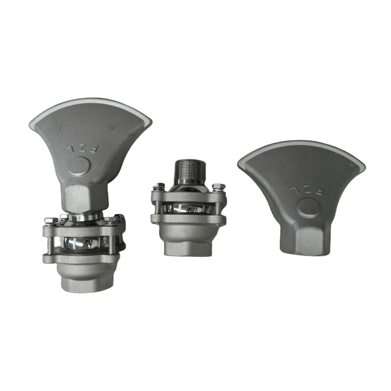 Duck-Foot-Shaped Water Spray Nozzle Assembly for Sprinkler Trucks: Large Output for Roadside Debris Cleaning