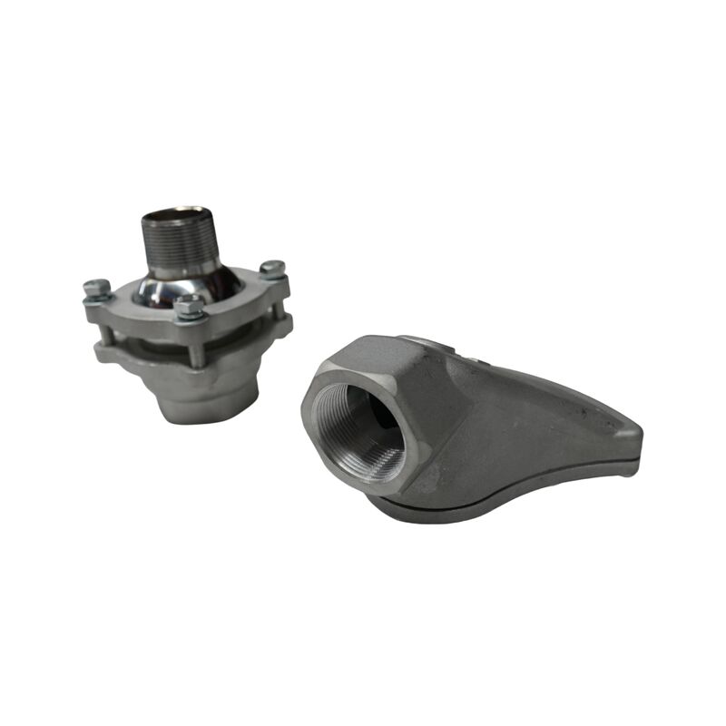 Universal Sprinkler Palm Assembly - High-Pressure, Aluminum Alloy, for Sweeper Front Nozzle, Road Flushing & Street Cleaning, Sprinkler Nozzle Accessory