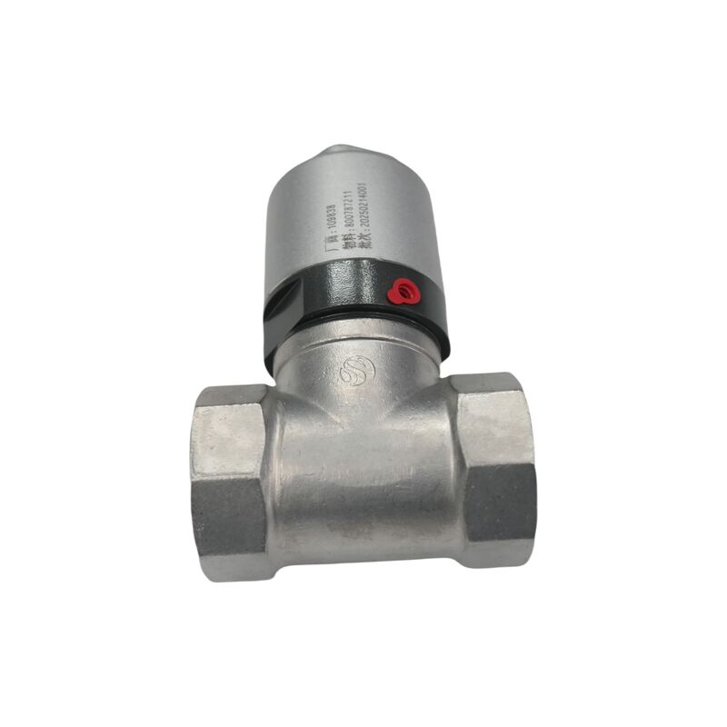 Pneumatic Shut-Off Valve - Stainless Steel, Durable, for Sweeper-Scrubber & Sprinkler Trucks, Sanitation Vehicle & Sweeper Accessories, High-Efficiency