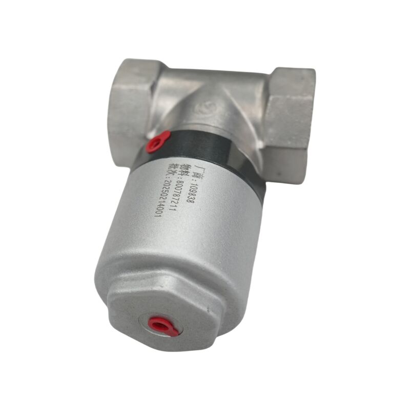 Pneumatic Shut-Off Valve - Stainless Steel, Durable, for Sweeper-Scrubber & Sprinkler Trucks, Sanitation Vehicle & Sweeper Accessories, High-Efficiency