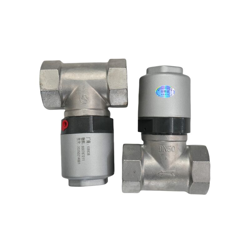 Pneumatic Shut-Off Valve - Stainless Steel, Durable, for Sweeper-Scrubber & Sprinkler Trucks, Sanitation Vehicle & Sweeper Accessories, High-Efficiency