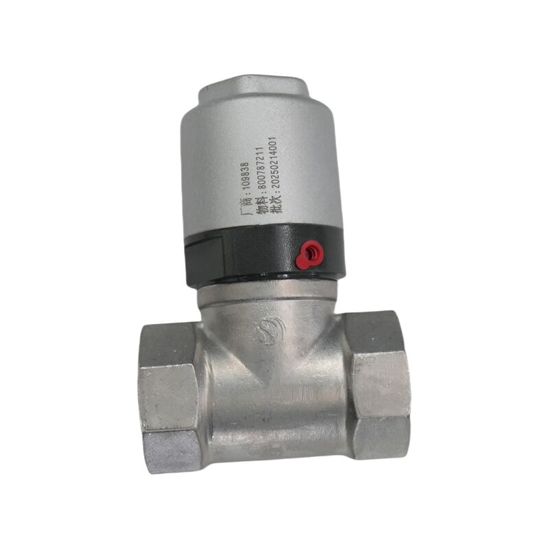 Pneumatic Shut-Off Valve - Stainless Steel, Durable, for Sweeper-Scrubber & Sprinkler Trucks, Sanitation Vehicle & Sweeper Accessories, High-Efficiency