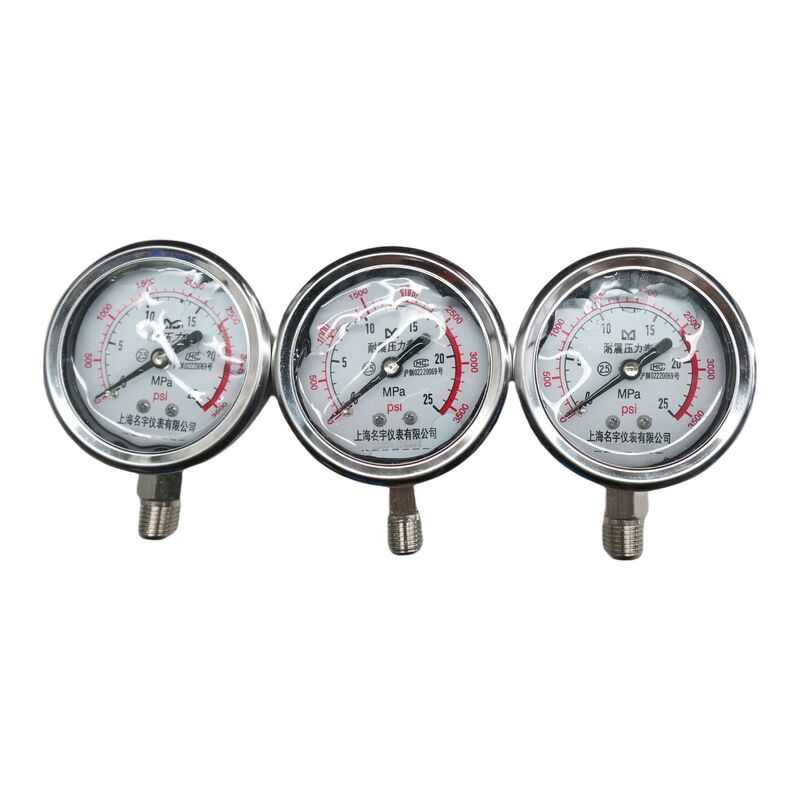 Road Sweeper Pressure Gauge - Real-Time Monitoring & Abnormal Warning Sanitation Equipment Parts