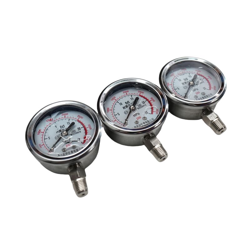 Road Sweeper Pressure Gauge - Real-Time Monitoring & Abnormal Warning Sanitation Equipment Parts