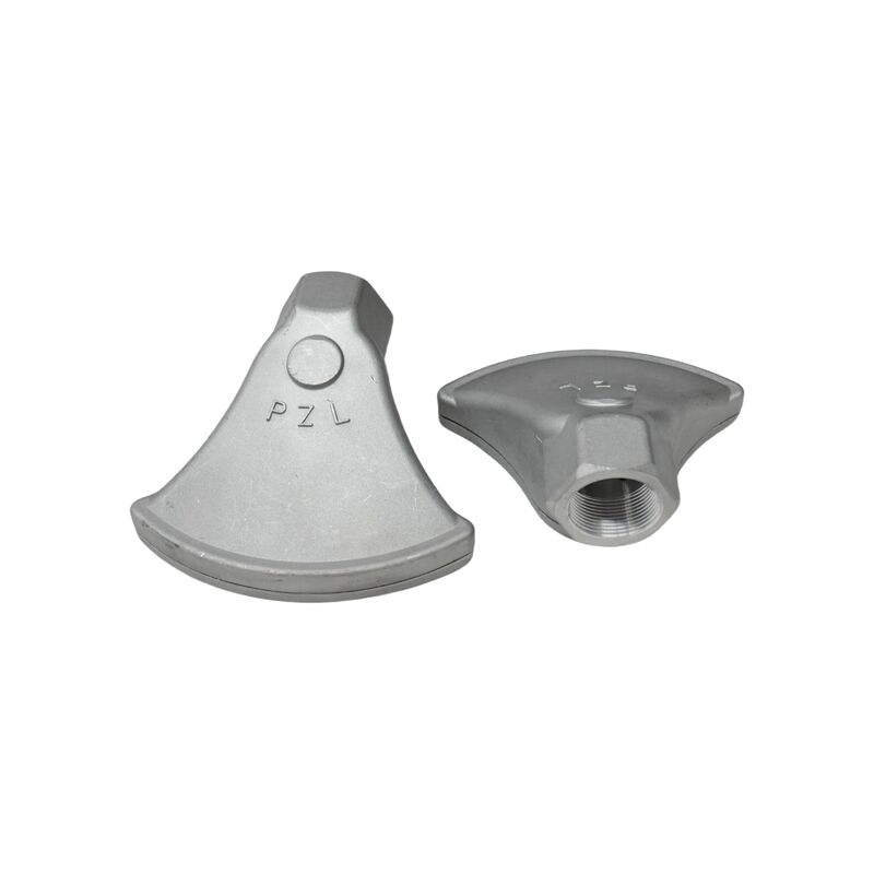 Wide Duck-Foot Internal Thread Water Spray Nozzle For Sweeper-Scrubber & Sanitation Water Trucks, Ideal For Road Debris & Dust Rinsing