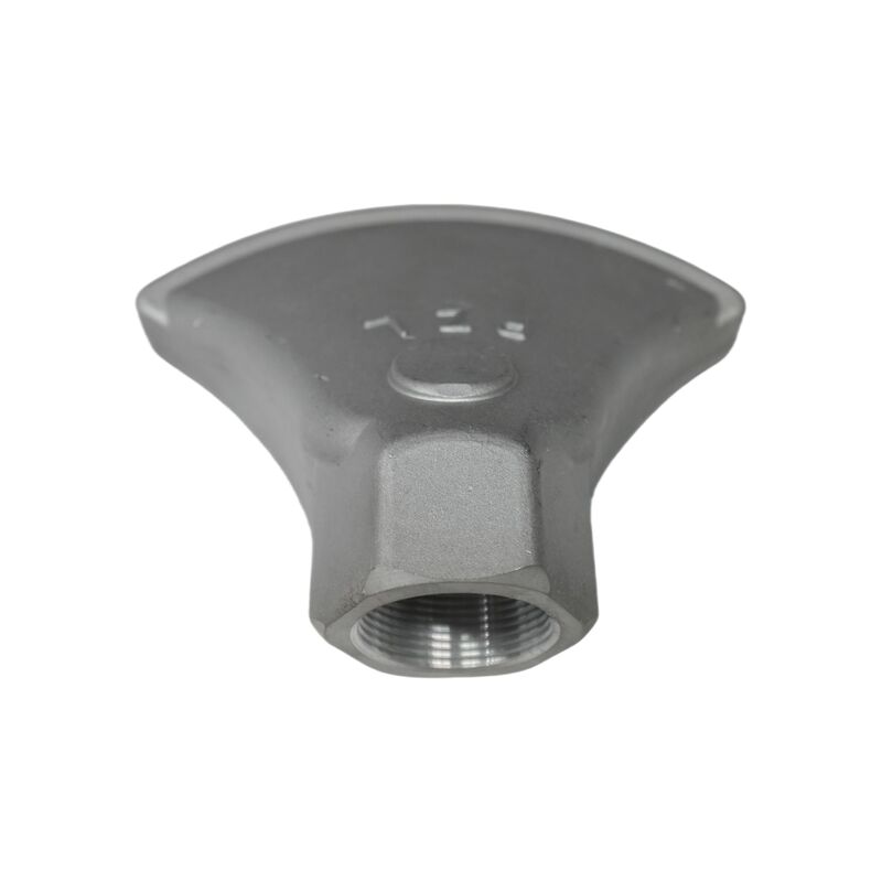 Wide Duck-Foot Internal Thread Water Spray Nozzle For Sweeper-Scrubber & Sanitation Water Trucks, Ideal For Road Debris & Dust Rinsing