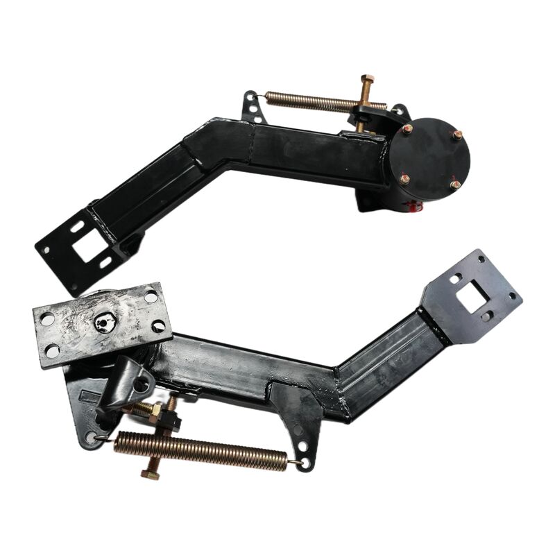 Cleaning vehicle suction nozzle spray rack assembly assists high-pressure spray rod to extend spray rack