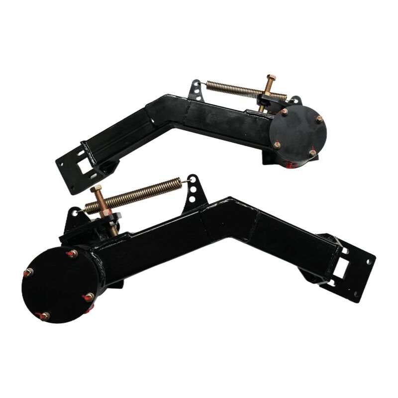 Cleaning vehicle suction nozzle spray rack assembly assists high-pressure spray rod to extend spray rack