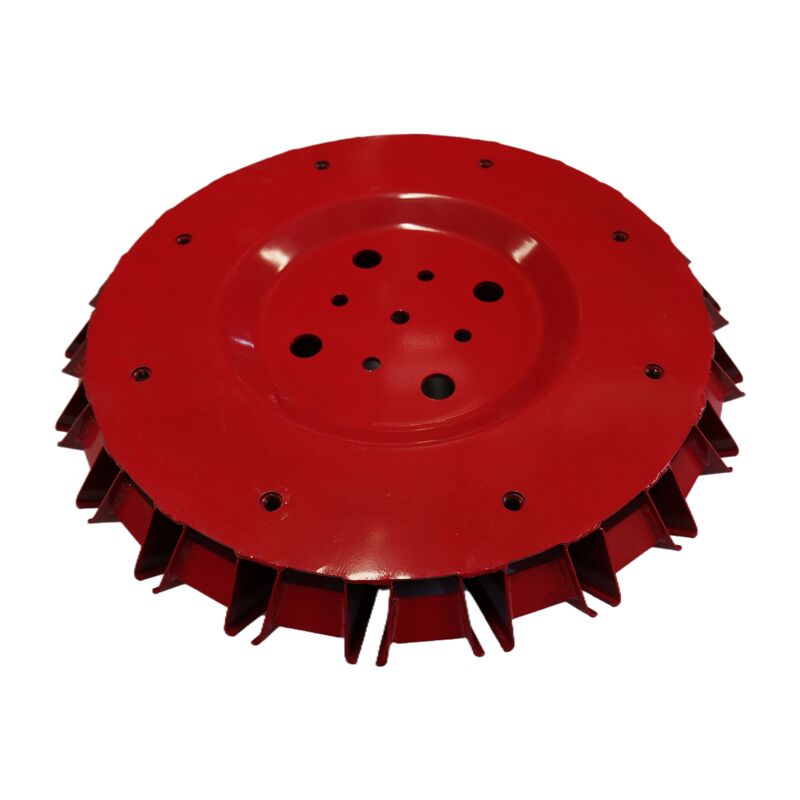 Zoomlion Heavy Industry Compatible Double-Layer Concave Sweeping Disks – Red for Road Surface Cleaning (Sanitation Vehicle Use)