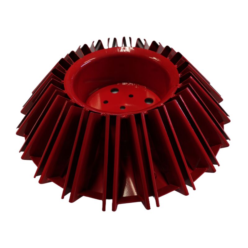 Zoomlion Heavy Industry Compatible Double-Layer Concave Sweeping Disks – Red for Road Surface Cleaning (Sanitation Vehicle Use)