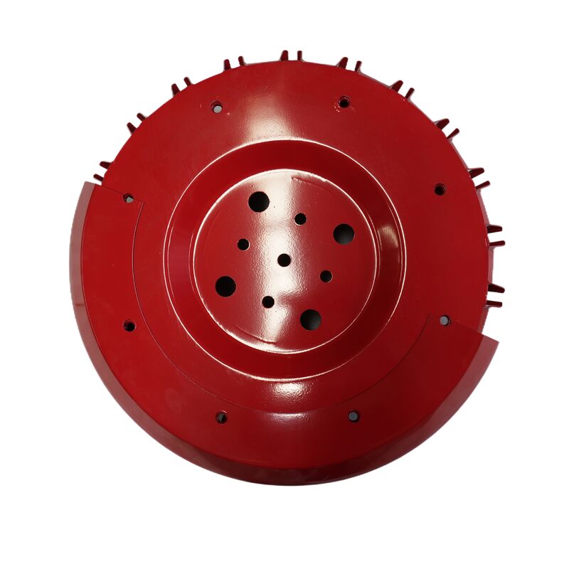 Zoomlion Heavy Industry Compatible Double-Layer Concave Sweeping Disks – Red for Road Surface Cleaning (Sanitation Vehicle Use)