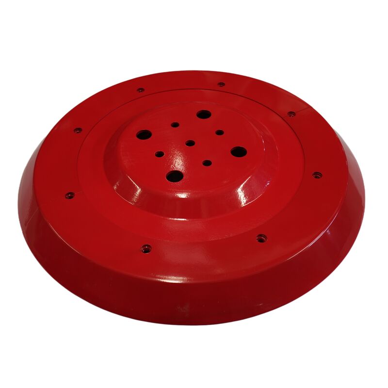 Double-Layer Convex Sweeping Disks (Red) – Fit for Zoomlion Sweeper Trucks, Sanitation Vehicle Road Cleaning