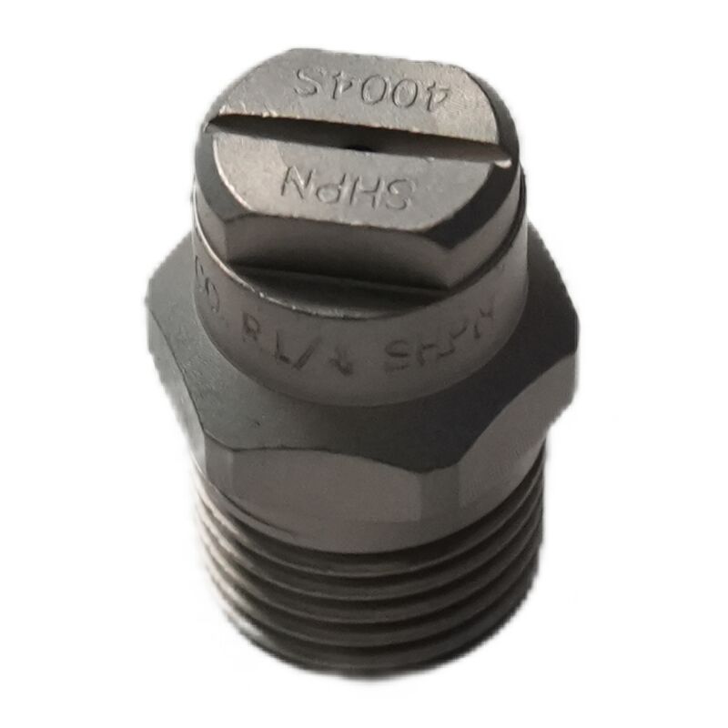 Ultra-Wear-Resistant Stainless Steel High-Pressure Nozzle - Stable Flow Fan/Cone Spray Nozzle for Industrial Water Jet & Sanitation Cleaning