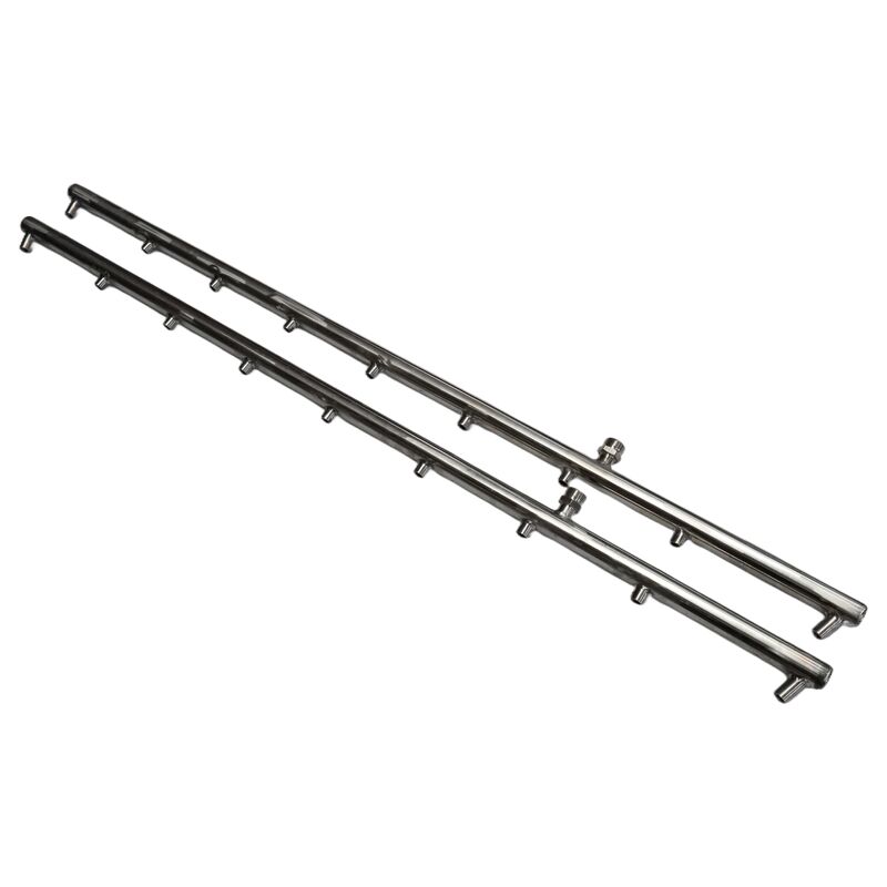 Stainless Steel Middle High-Pressure Spray Rod – For Zoomlion 5100 Sweeper-Washer, Aids Suction Nozzle & Cleans Road