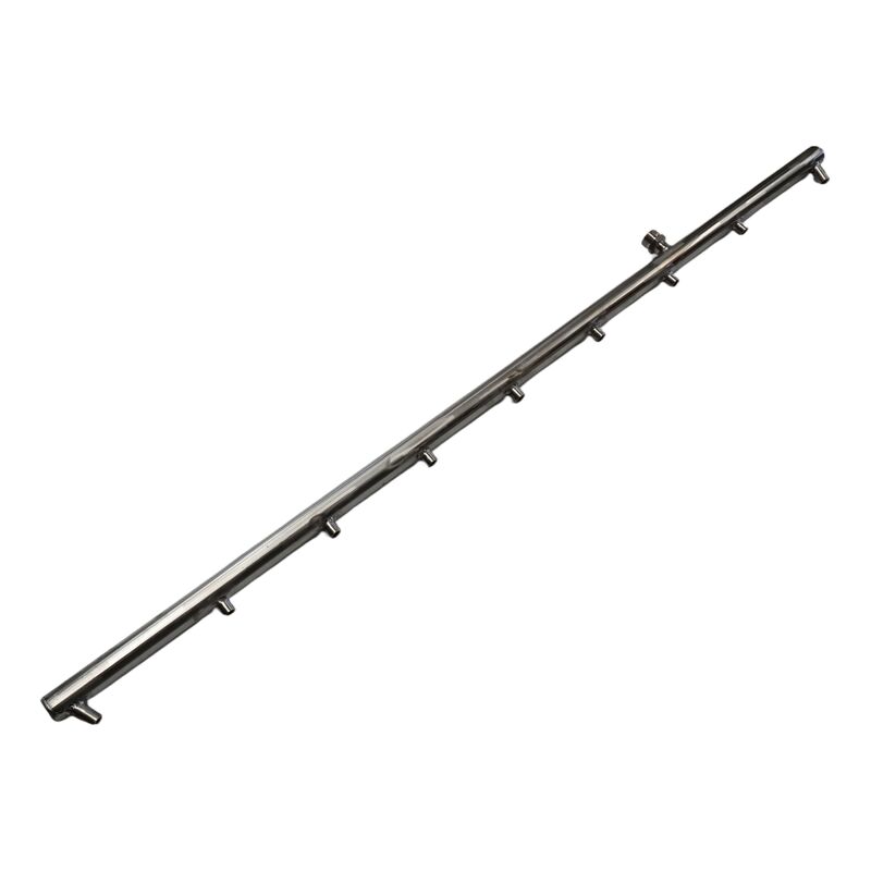 Stainless Steel Middle High-Pressure Spray Rod – For Zoomlion 5100 Sweeper-Washer, Aids Suction Nozzle & Cleans Road