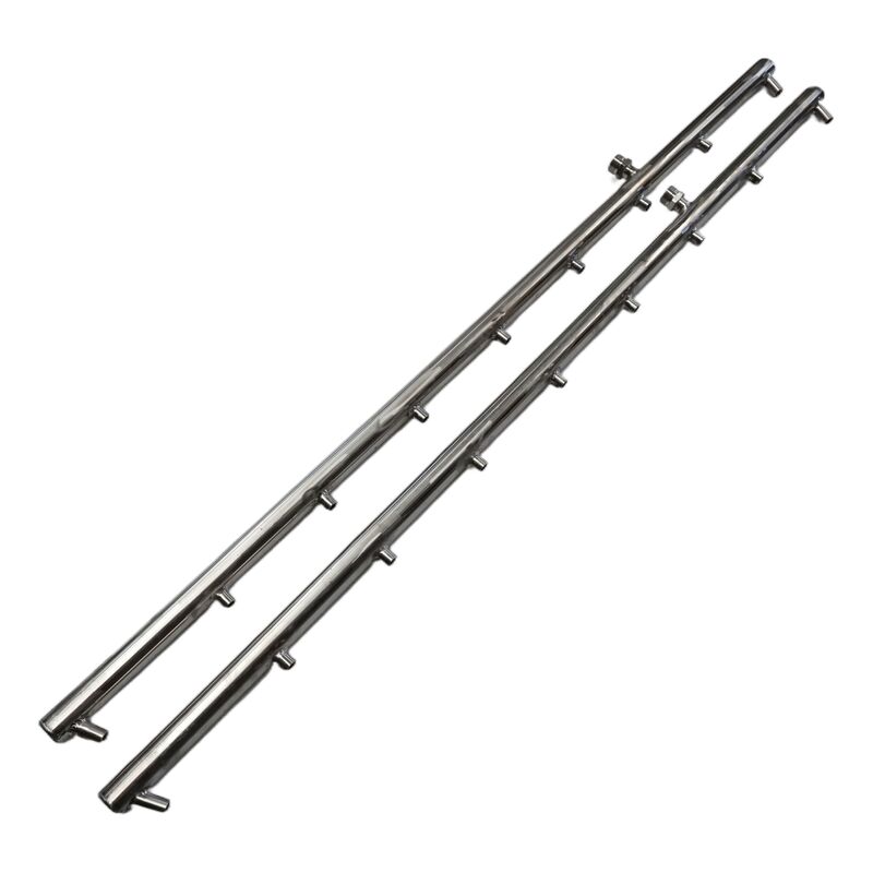 Stainless Steel Middle High-Pressure Spray Rod – For Zoomlion 5100 Sweeper-Washer, Aids Suction Nozzle & Cleans Road