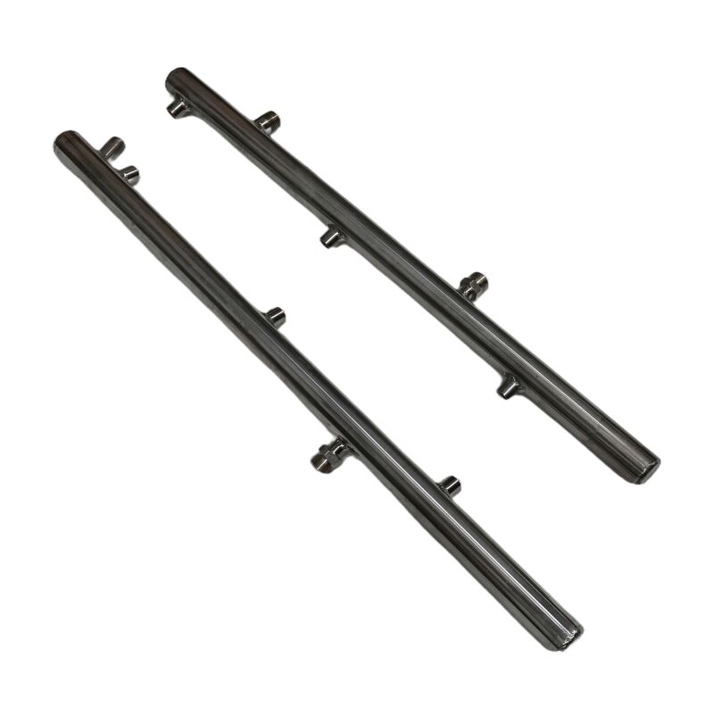 Stainless Steel Welded Left & Right High-Pressure Spray Rods – For Zoomlion 5100 Sweeper-Washer, Aids Suction Nozzle