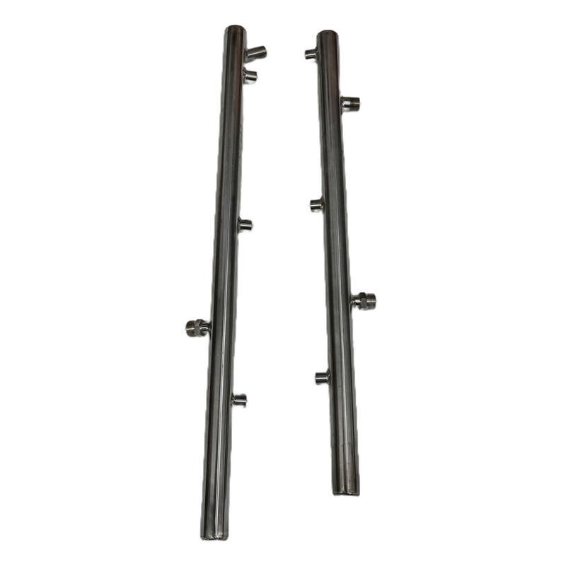 Stainless Steel Welded Left & Right High-Pressure Spray Rods – For Zoomlion 5100 Sweeper-Washer, Aids Suction Nozzle