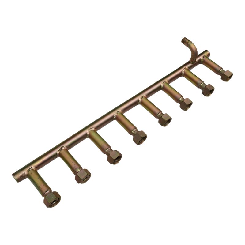 8-Branch Main Water Manifold for Zoomlion Sweepers – Supports High-Pressure Spraying for Dust Removal