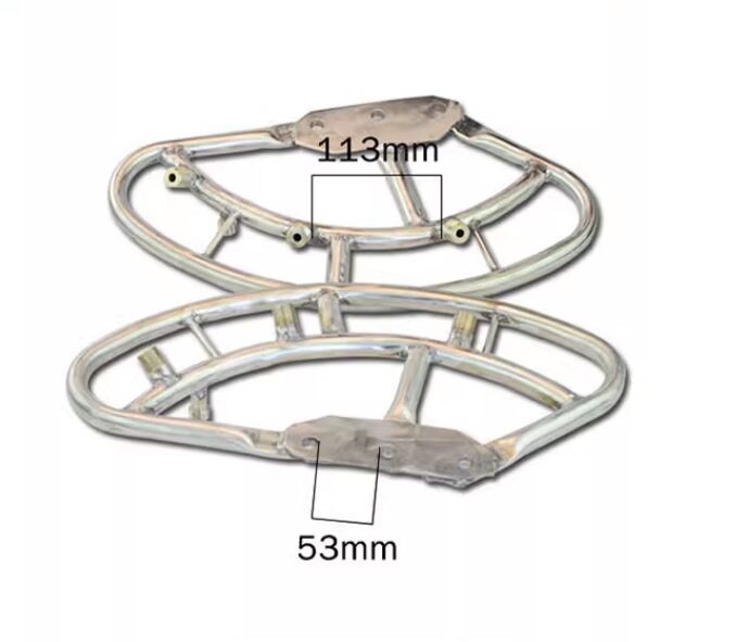 Left-Right Reversible Anti-Collision Water Spray Rack – Stainless Steel, For Sweeper-Washer Discs