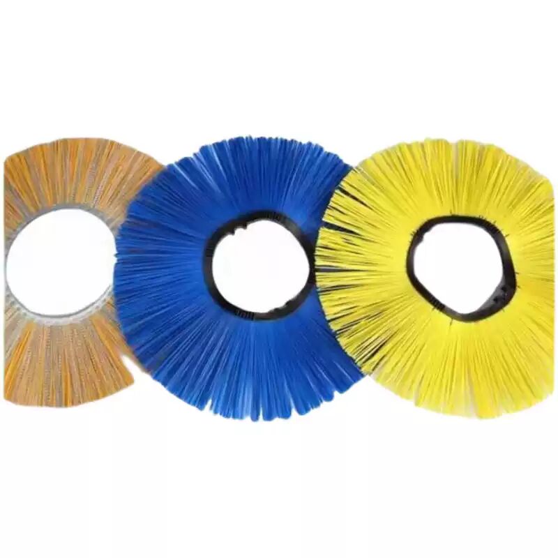 Circular Sweeper Brush Blade for Sanitation/Snow Trucks: Debris/Snow Cleaning, Winter-Ready, Size Customization