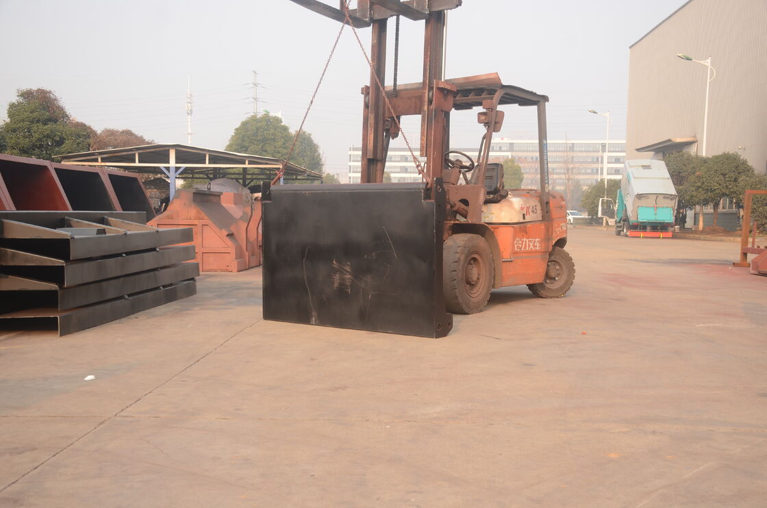 Sliding Cover-Type Slide Plate (Fits Zoomlion Garbage Truck): Assists Waste Collection + Facilitates Compaction