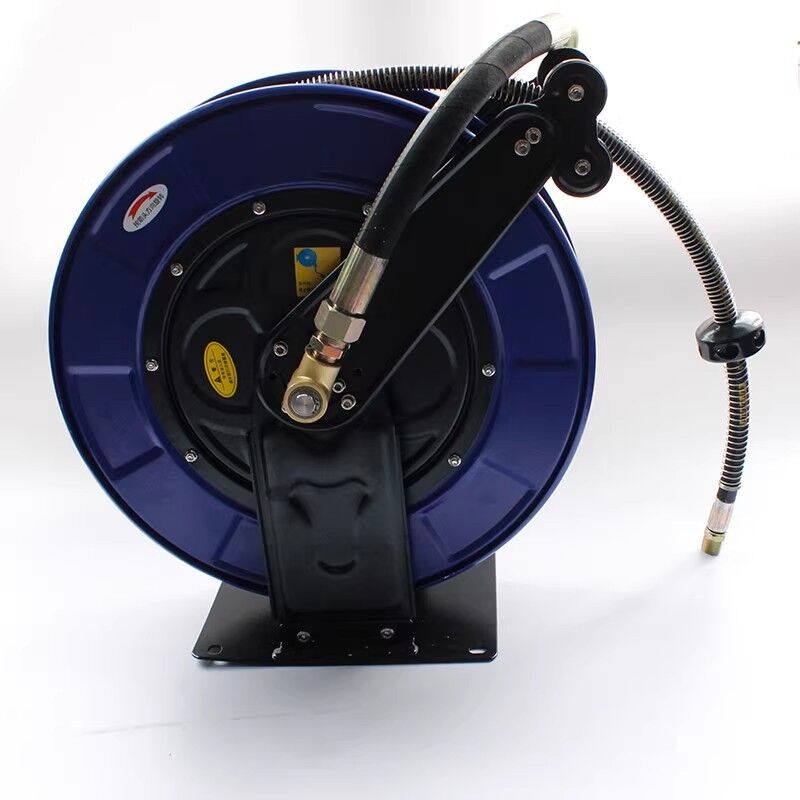Street Sweeper Washing Hose Reel: 20-Meter Hose, Perfect for Road Washing & Street Dust/Garbage Cleaning
