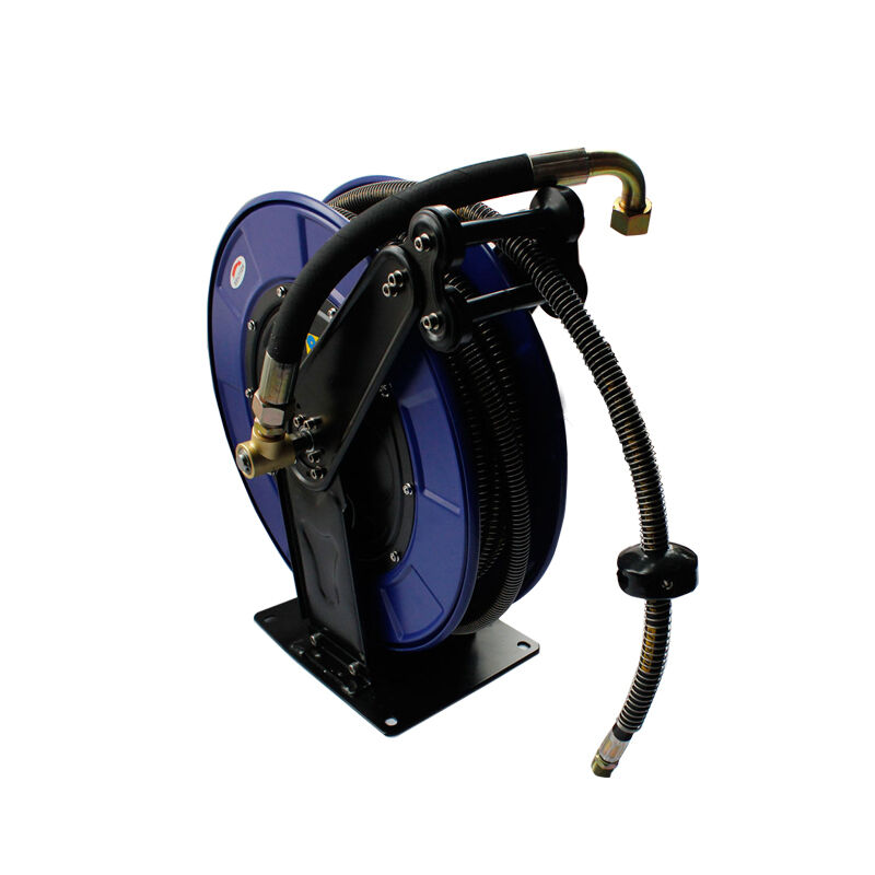 Street Sweeper Washing Hose Reel: 20-Meter Hose, Perfect for Road Washing & Street Dust/Garbage Cleaning