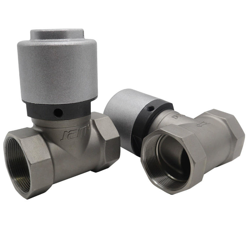 Pneumatic Shut-Off Valve (Internal Thread): Water Switch for Street Sweepers, Drain Ball Valve for Sprinkler Trucks