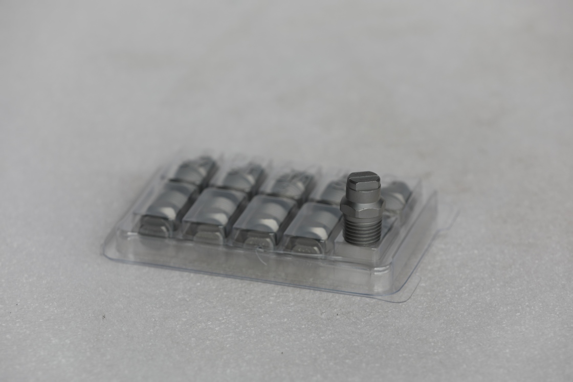 Quick-Connect Stainless Steel Pressure Nozzle with Narrow Angle Jet and Sanitation Compatibility for Water Trucks