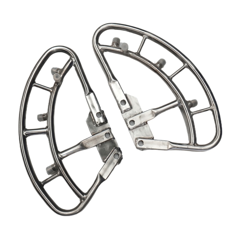 Sweeper Disk Stainless Steel Anti-Collision Water Spray Frame - High-Pressure Cleaning & Dust Suppression with Sync Rotation