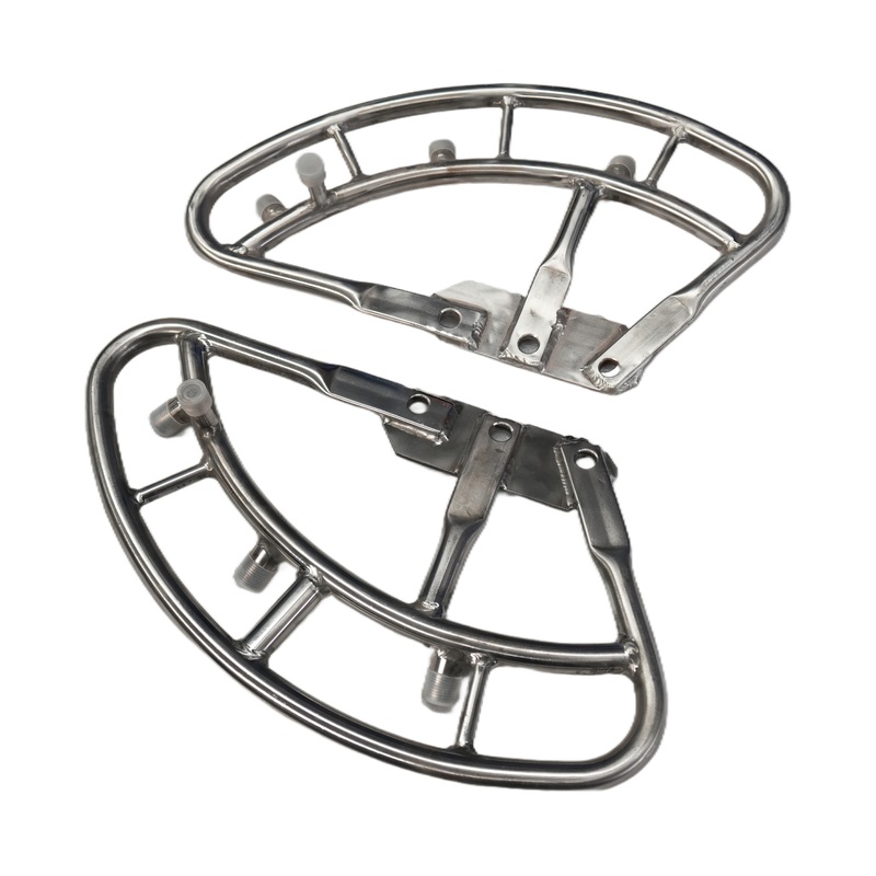 Anti-Collision Water Spray Frame for Road Sweeper (Next to Sweeping Disk): Stainless Steel, Prevents Collision, Nozzle-Mountable, Dust-Cleaning