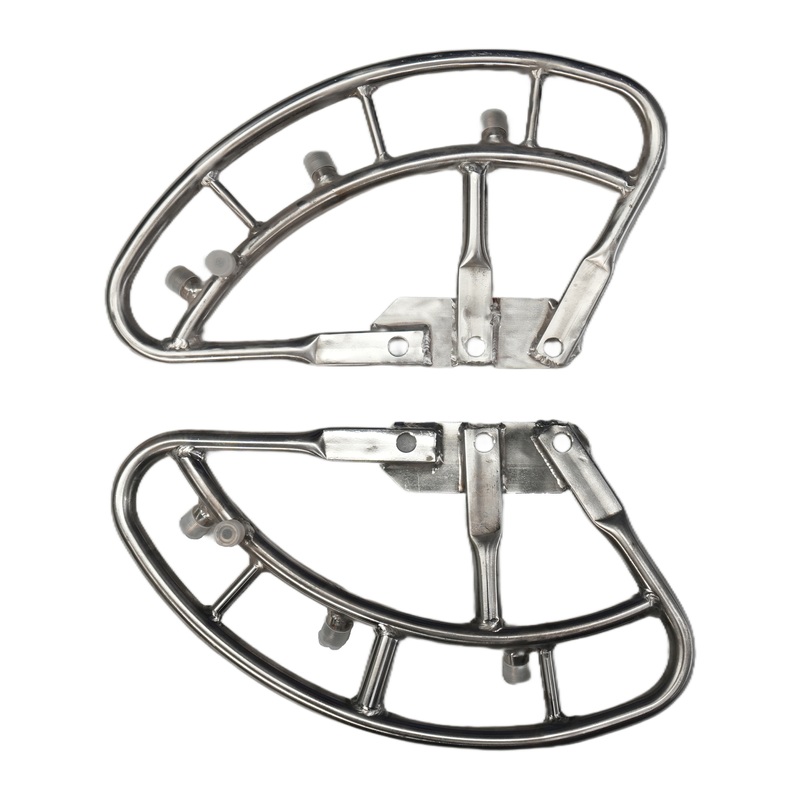 Anti-Collision Water Spray Frame for Road Sweeper (Next to Sweeping Disk): Stainless Steel, Prevents Collision, Nozzle-Mountable, Dust-Cleaning