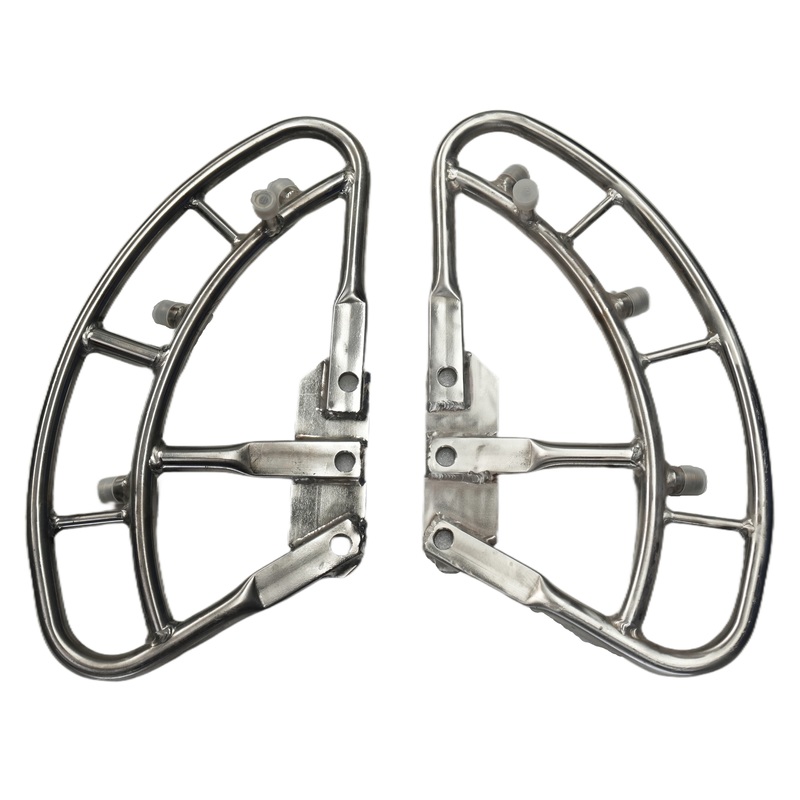 Anti-Collision Water Spray Frame for Road Sweeper (Next to Sweeping Disk): Stainless Steel, Prevents Collision, Nozzle-Mountable, Dust-Cleaning